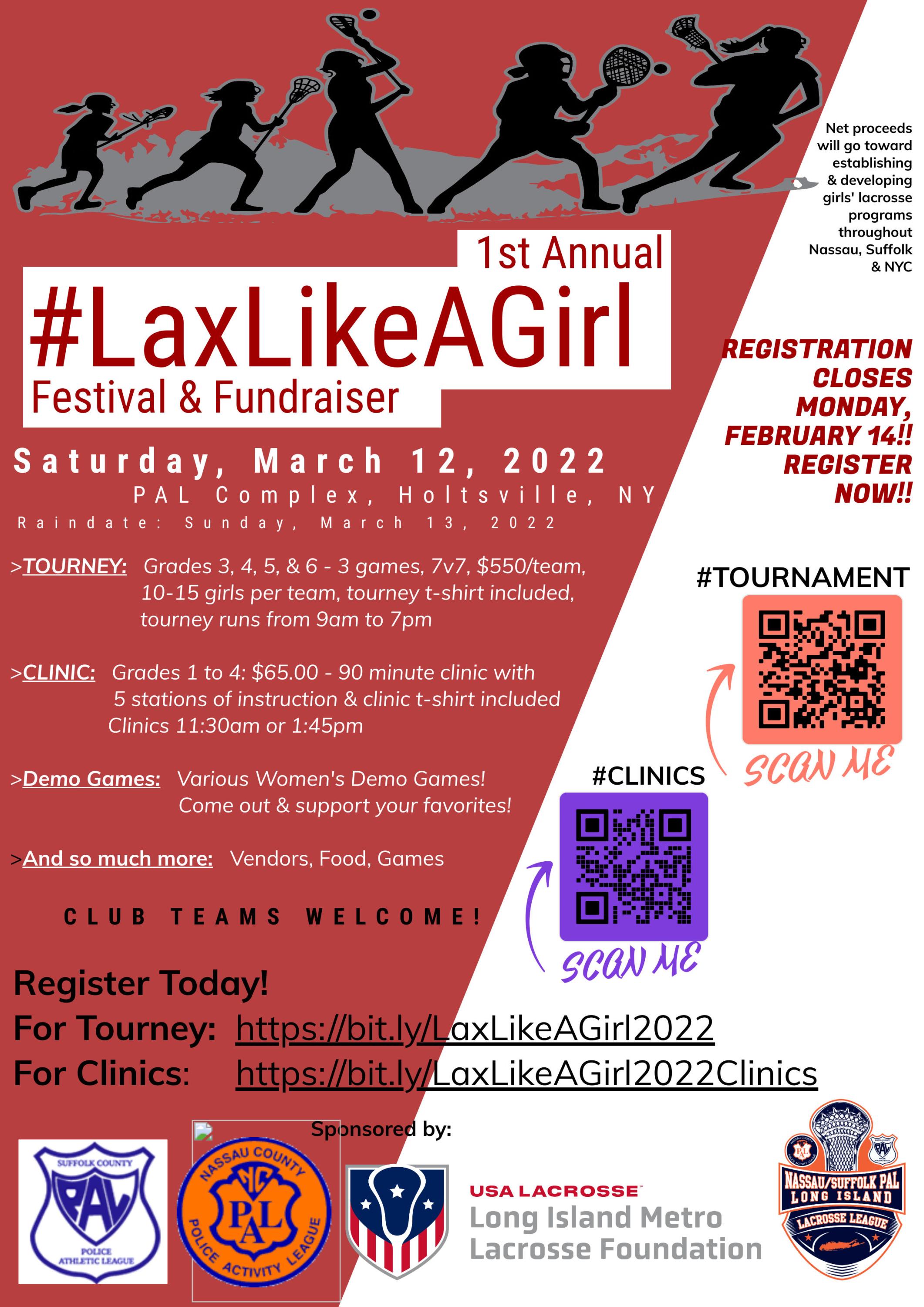 Nassau/Suffolk P.A.L. Lacrosse League | Nassau County P.A.L. | Suffolk